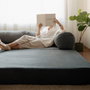 Atelier Del Sofa Nook Sofá-Cama de 3 Plazas Antracita